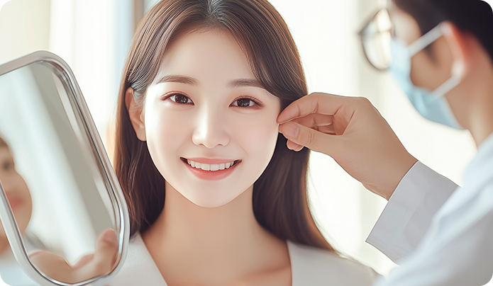 시술 부위 결정